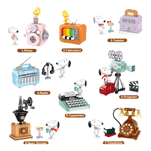 Lego Snoopy Bloque construccion
