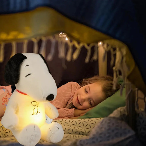 Peluche Snoopy Au De Algodón, 25 Cm, Blanco - Imagen 3