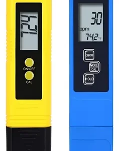 Medidor De Ph Digital+medidor De Ec / Tds Preciso Amarillo