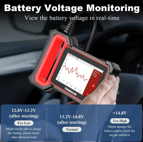 Scanner Automotriz Thinkscan S7 Multimarcas Thinkcar Obd2 - Imagen 6